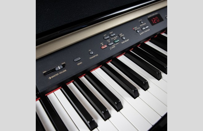 Used Yamaha CLP265GP Polished Ebony Digital Piano Complete Package (SN:GBRCNX01048) - Image 10